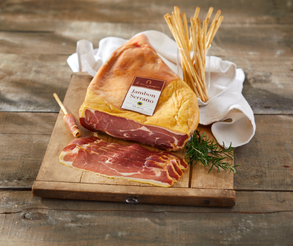 CAVE A JAMBONS JAMBON SERRANO STG 15 MOIS NATUREL GRAN RESERVA 
 code EAN 3660071002678 