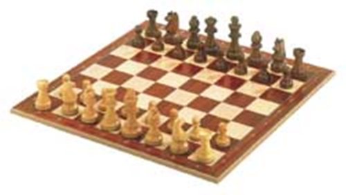 - 21230 - jeu d'echecs - plateau bois chiffré e...