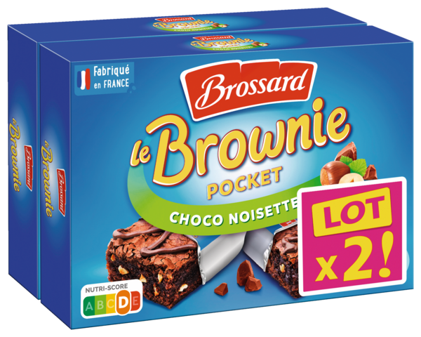 BROSSARD MINI BROWNIE CHOCO NOISETTES
BROSSARD code EAN 3660140935500 