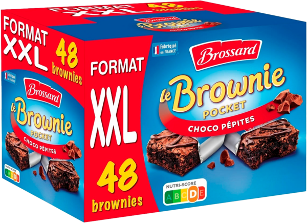  Le Brownie Pocket Choco Pépites Brossard code EAN 3660140951401 