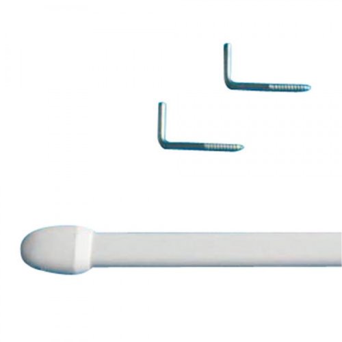 ARDEC Tringles à rideaux extensibles blanches 40x70 x2 code EAN 3660165040807 