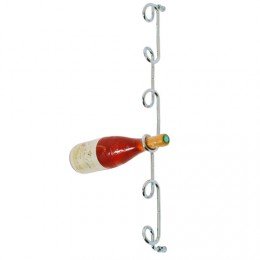 Porte 6 bouteilles inox curle réf 22-10994