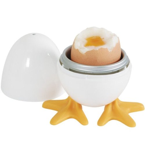 Cuiseur Oeuf au micro-ondes Coco Blanc jaune et...