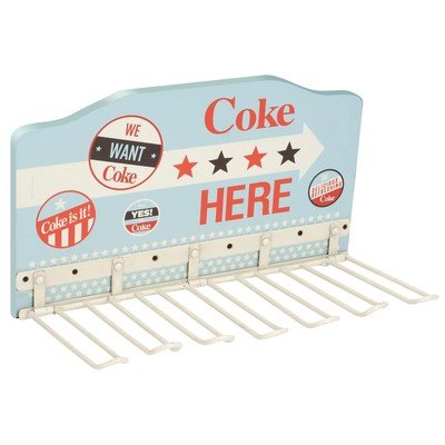 Porte verres mural coca americana