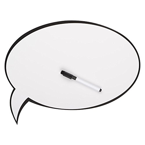 Tableau Mémo magnétique Bulle de BD Avec feutre...