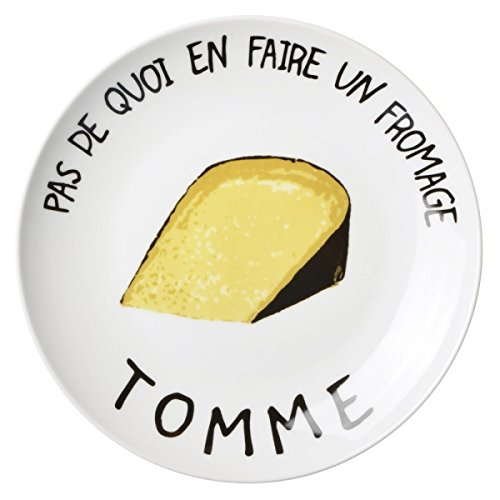 Assiettes à fromage Pas de quoi en faire un fro...