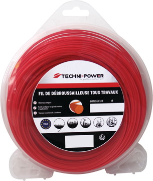 FIL DE DÉBROUSSAILLEUSE 3660220779376 TECHNI-POWER