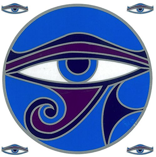 Autocollant attrape soleil : oeil d'horus