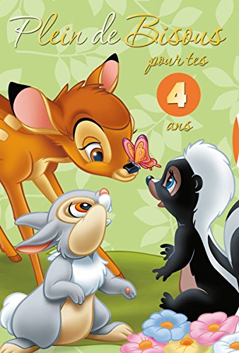 Enfant ae400 carte postale motif disney bambi 3660388504117 Eurek'art