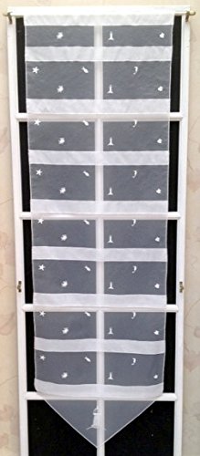 Rido&Co Store Polyester Blanc Brodé 45x150 cm Motif Phare code EAN 3660547031393 