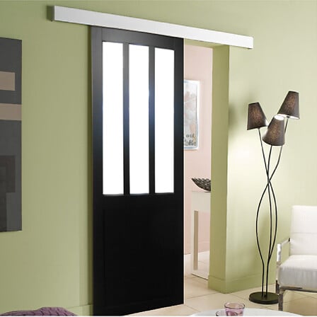 GD MENUISERIES Porte Coulissant Atelier En Enro...