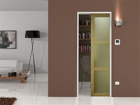 GD MENUISERIES Porte Coulissante Vitree Vitrage...