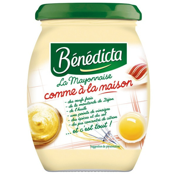 benedicta LA MAYONNAISE BÉNÉDICTA code EAN 3660603004743 