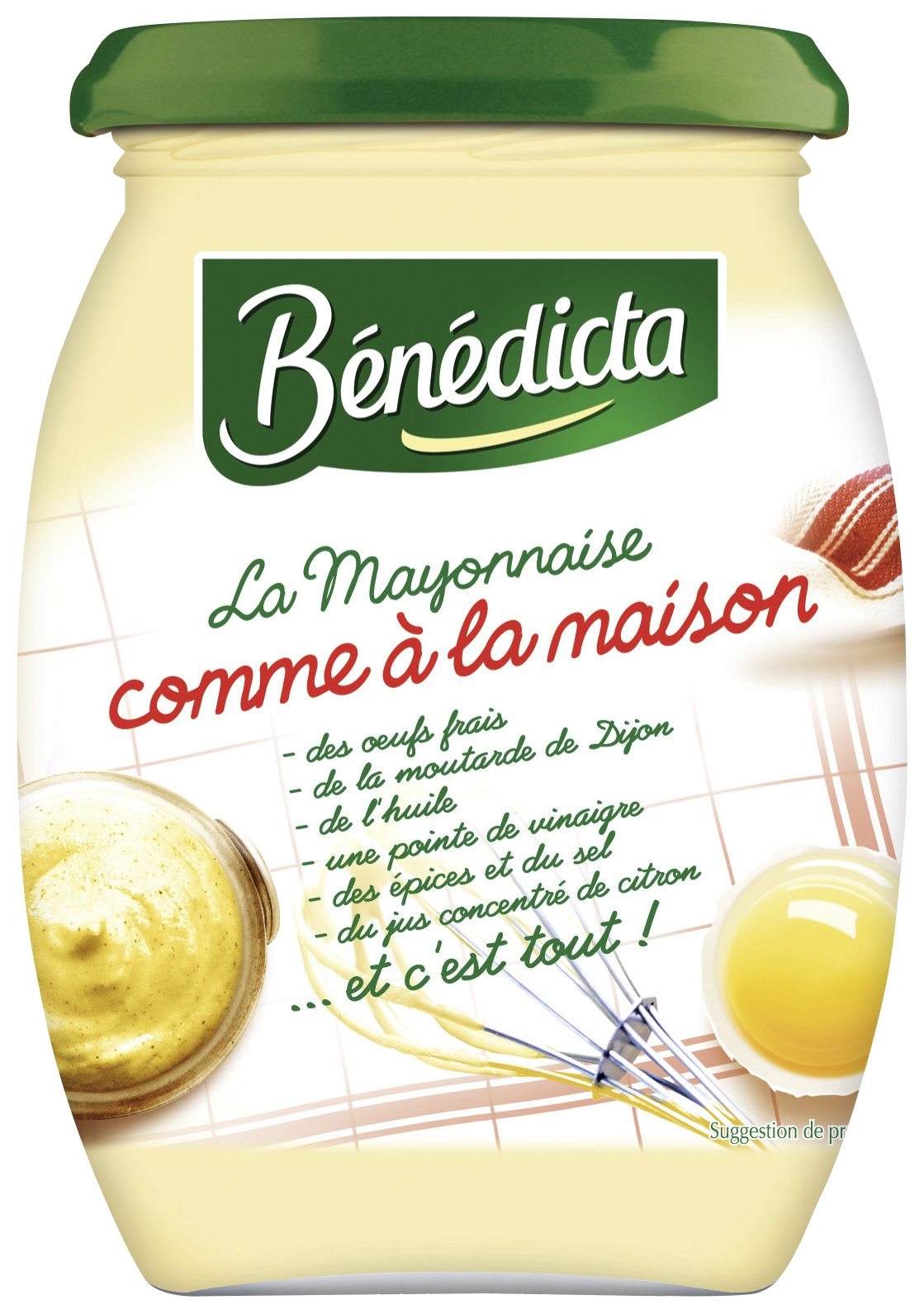 Mayonnaise comme à la maison Bénédicta