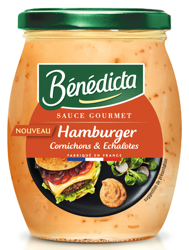 Bénédicta SAUCE  HAMBURGER Bénédicta code EAN 3660603005290 