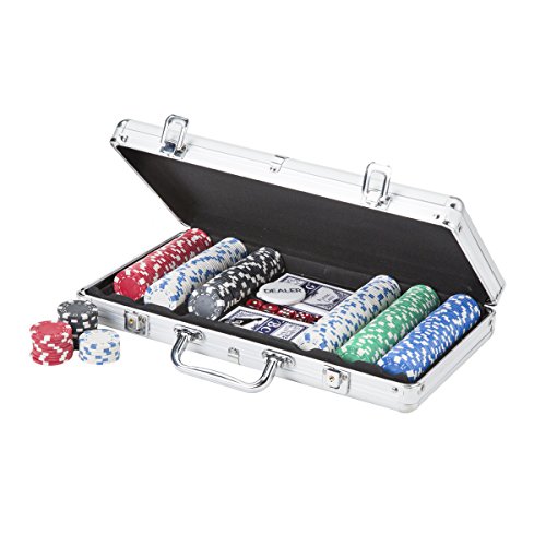 Mallette de Poker Aluminium 300 jetons