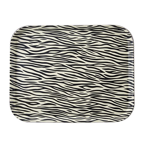 Plateau pro antidérapant Zèbre 46x36cm