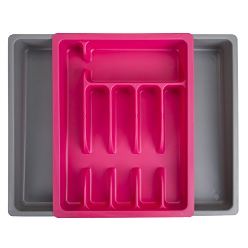 Range couvert plastique extensible 29cm - 47,5cm