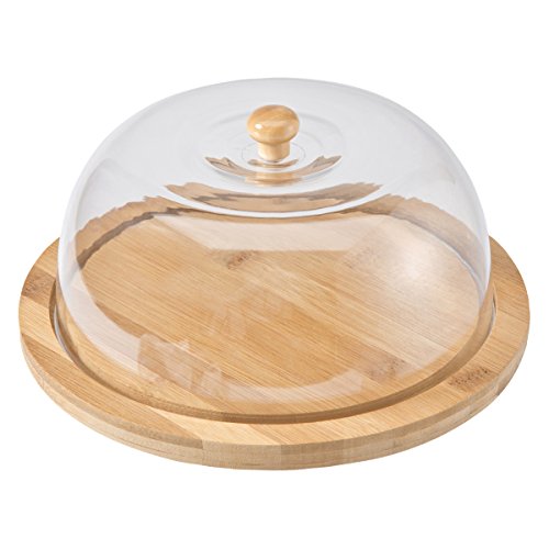 Cloche à fromage + plateau Bambou 3660704303257 Wedestock Cloche à fromage + plateau Bambou 3660704303257 Wedestock