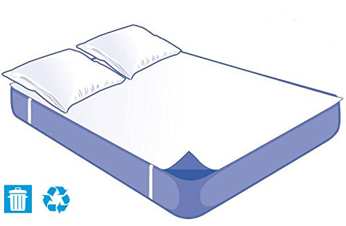 Kit literie jetable plateau pour lit 2 places 1...