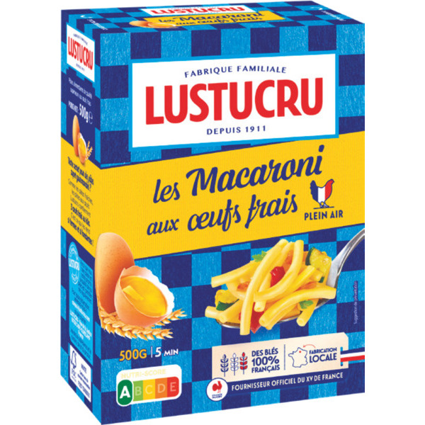 PÂTES AUX OEUFS MACARONI
