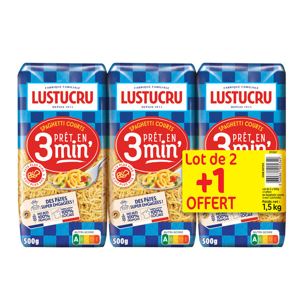 Pâtes Cuisson rapide