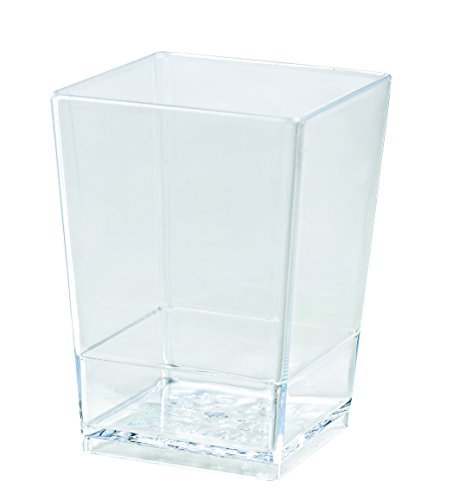 Lot de 100 verrines mises en bouche plastique c...