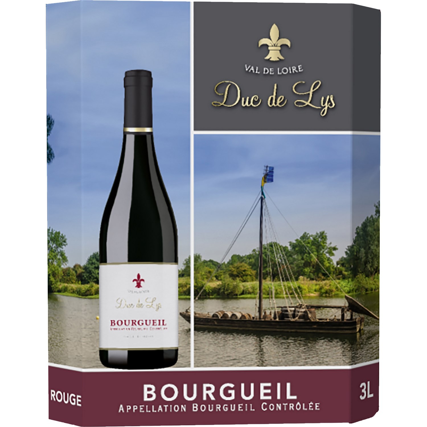 Vin rouge Bourgueil DUC DE LYS
