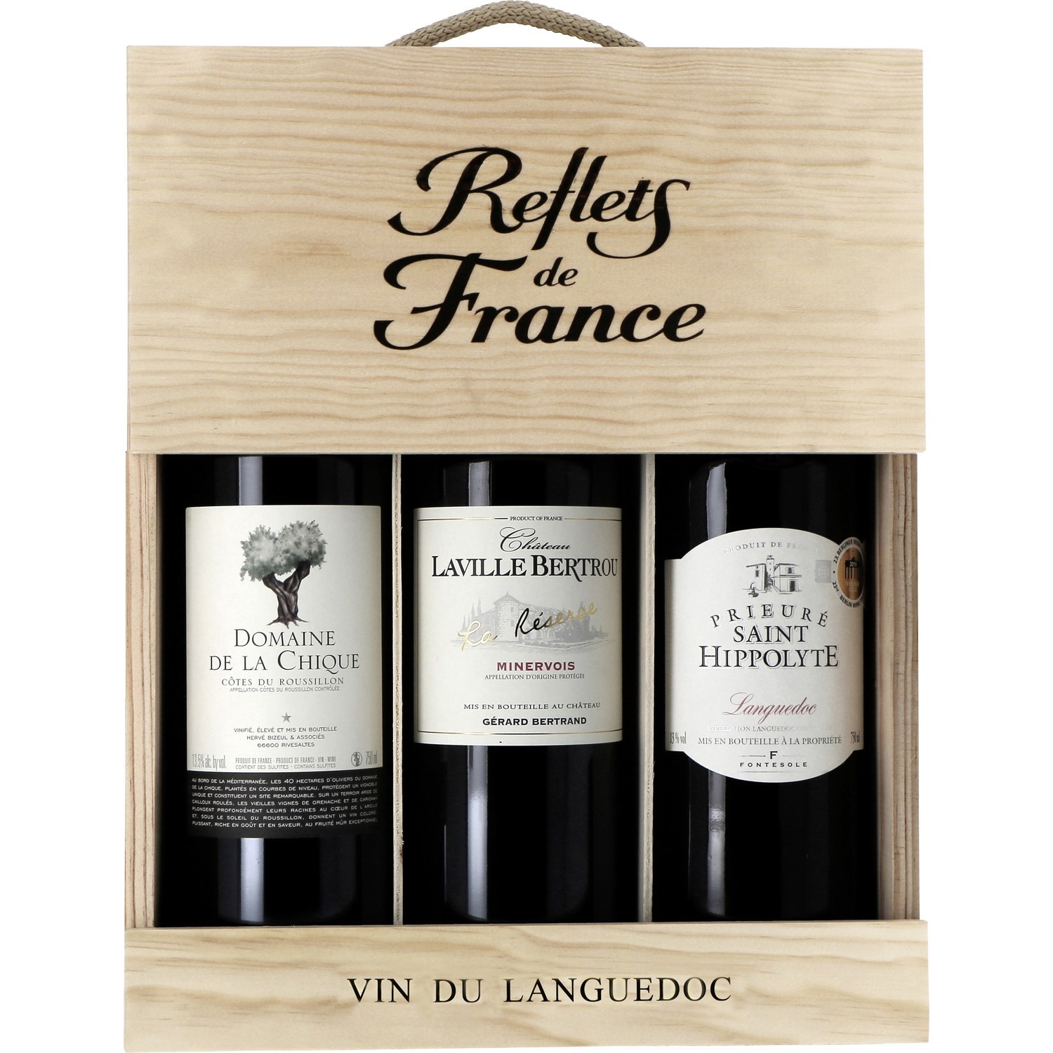 Vin rouge du Languedoc REFLETS DE FRANCE