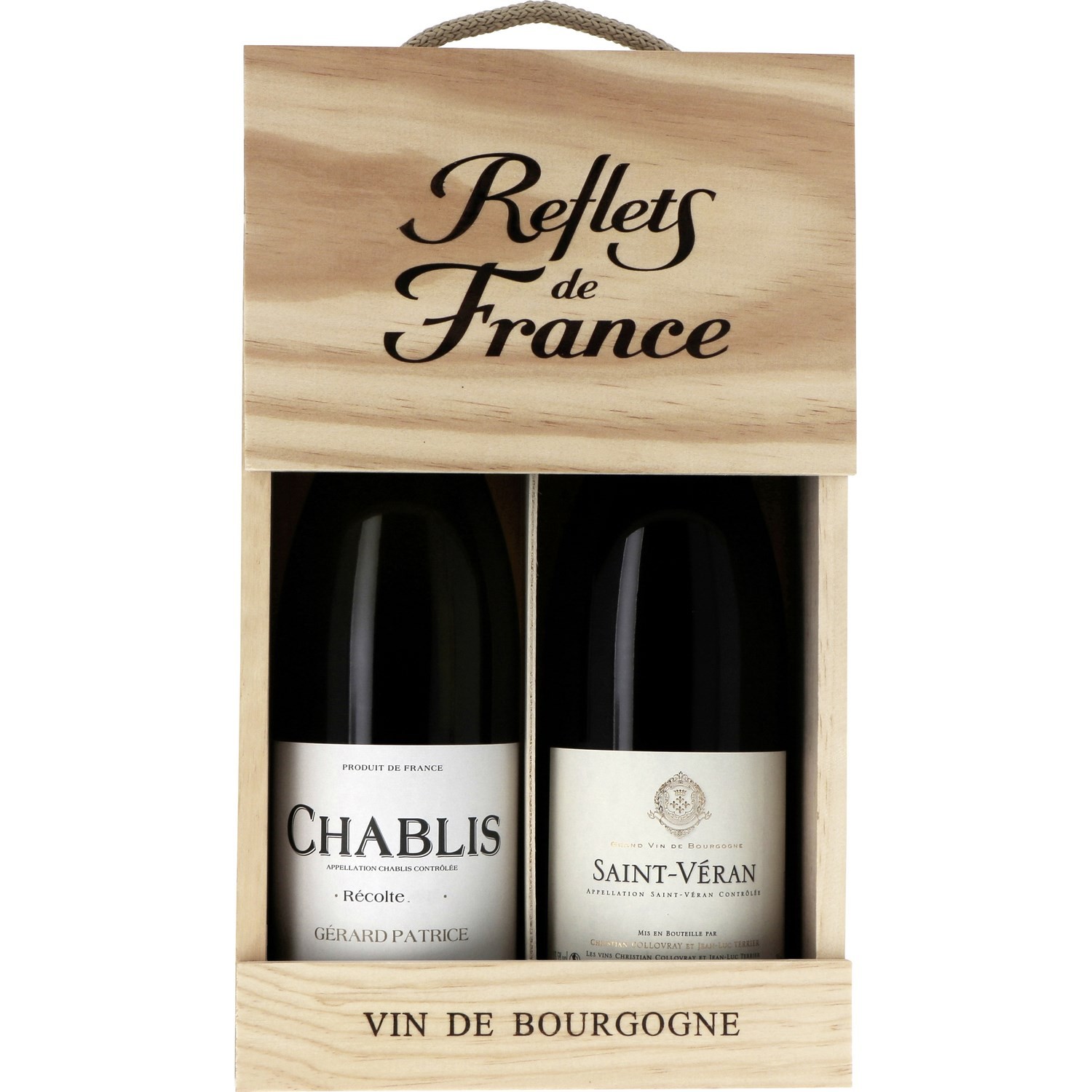 Vin blanc Chablis et Saint-Véran REFLETS DE FRANCE