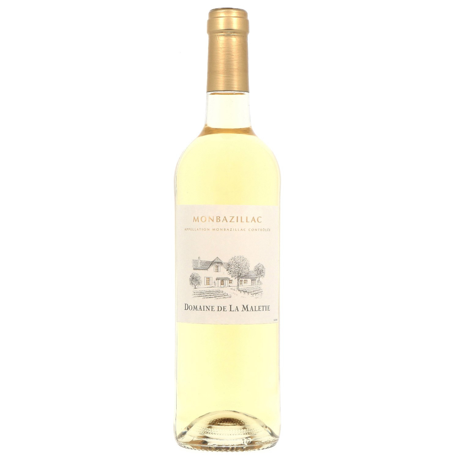 DOMAINE DE LA MALETIE Vin Blanc AOC Monbazillac DOMAINE DE LA MALETIE code EAN 3660989232112 