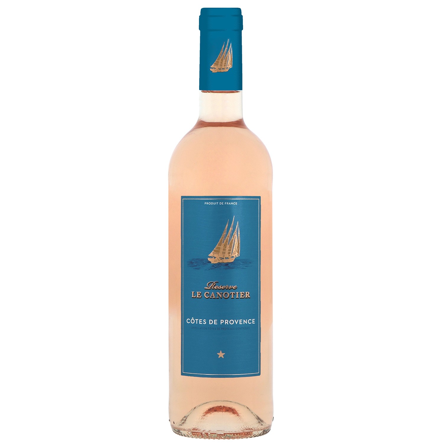 R CANOTIER Vin rosé AOC Côtes de Provence RESERVE LE CANOTIER code EAN 3660989237469 