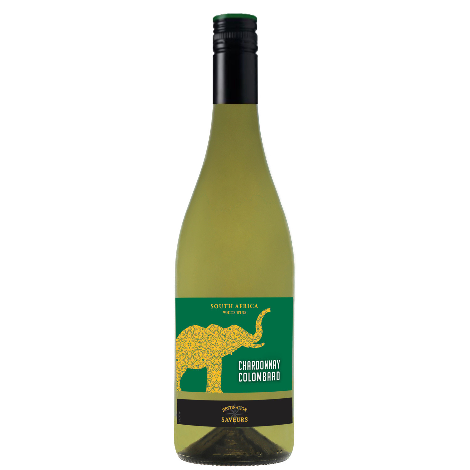 DESTINATION SAVEURS Vin blanc d'Afrique du sud Chardonnay et Colombard DESTINATION SAVEURS code EAN 3660989237889 