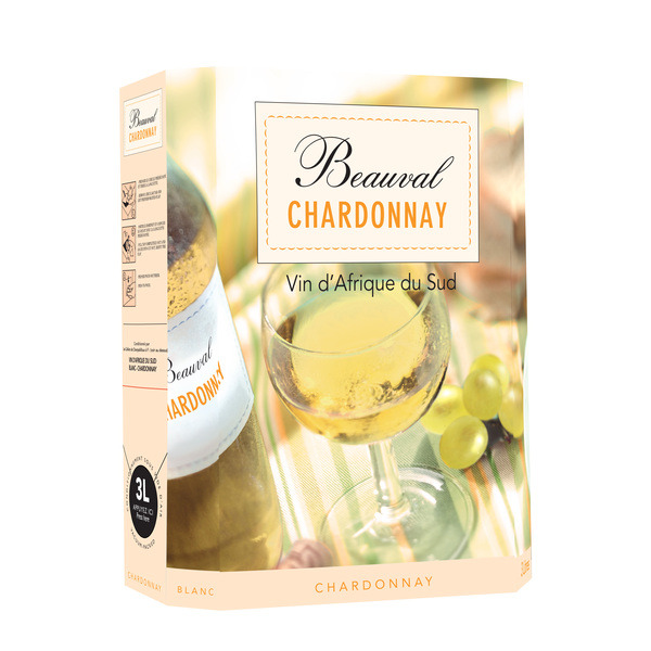  Vin d'Afrique du Sud Chardonnay
 code EAN 3660989243774 