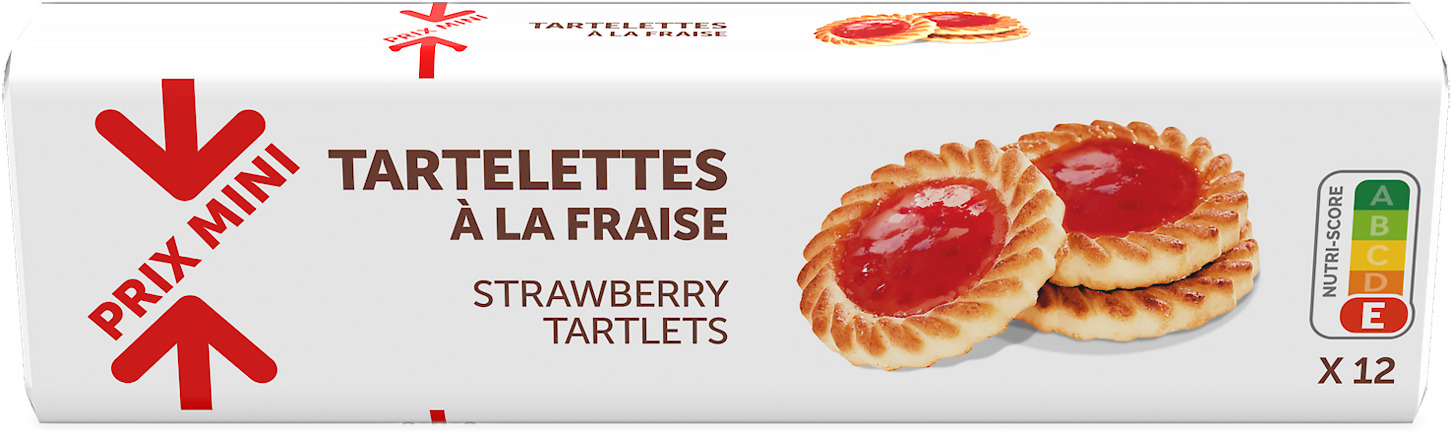  TARTELETTES FRAISE PRIX MINI code EAN 3660992011438 