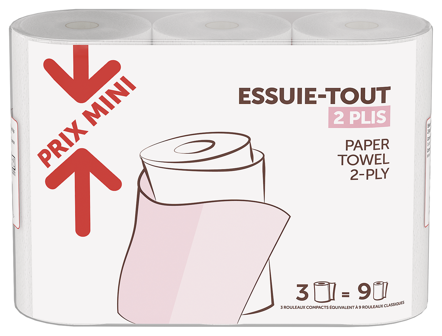 ESSUIE-TOUT 2 PLIS PRIX MINI