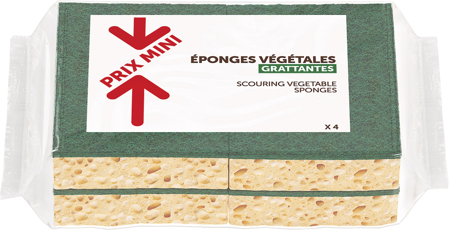  EPONGES VEGETALES GRATTANTES VERTES PRIX MINI code EAN 3660992017126 