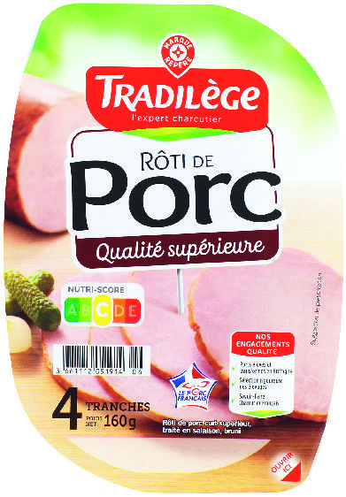 RÔTI DE PORC QUALITÉ SUPÉRIEURE   “TRADILÈGE”