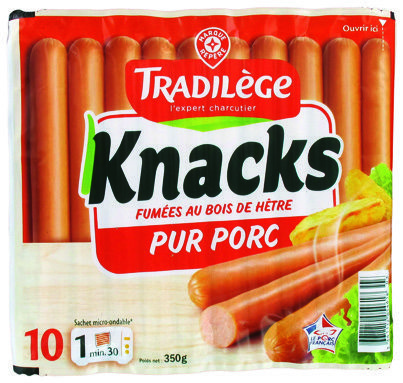 10 KNACKS FUMÉES AU BOIS DE HÊTRE “TRADILÈGE”