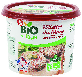 RILLETTES DU MANS BIO(1) âBIO VILLAGEâ