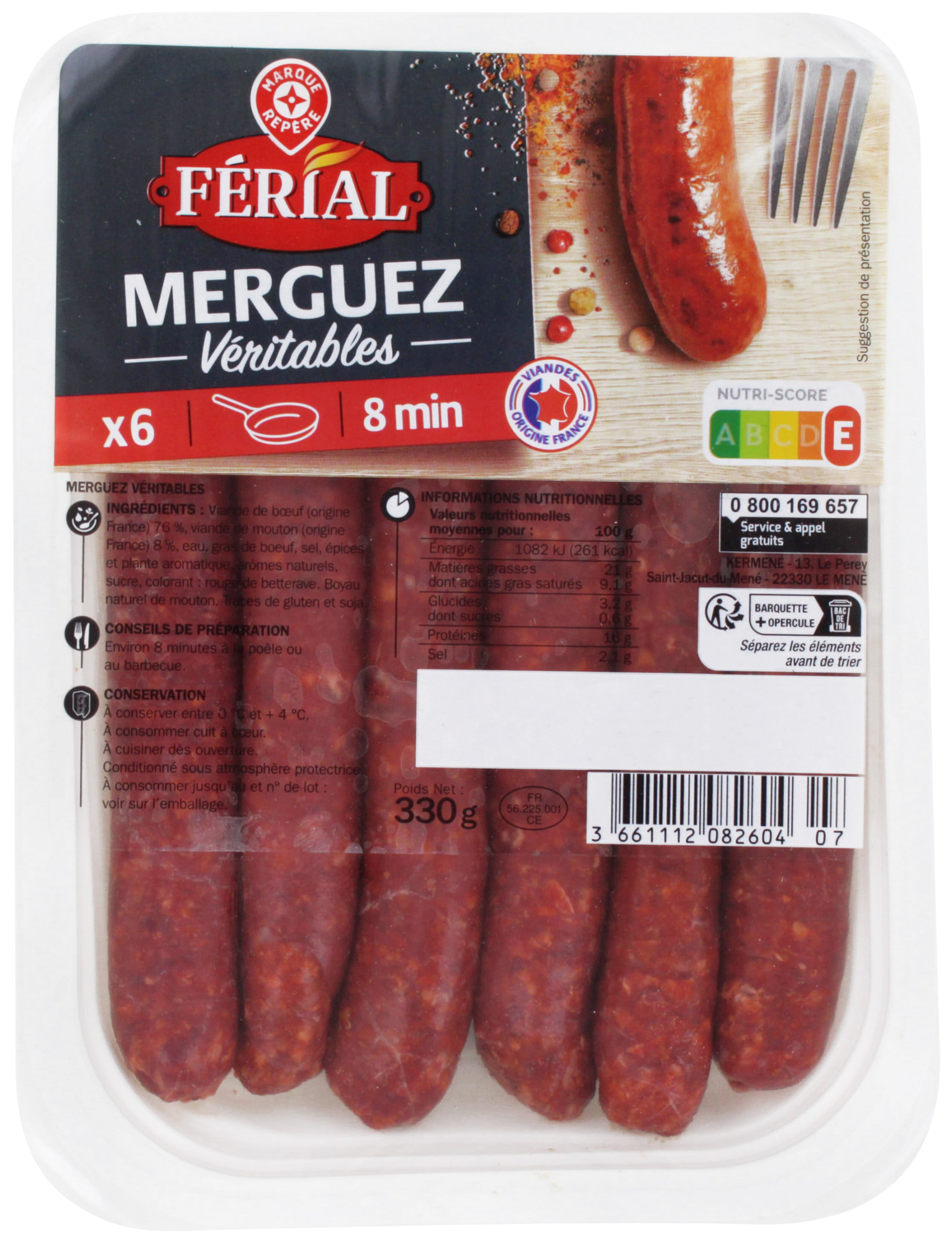 6 MERGUEZ