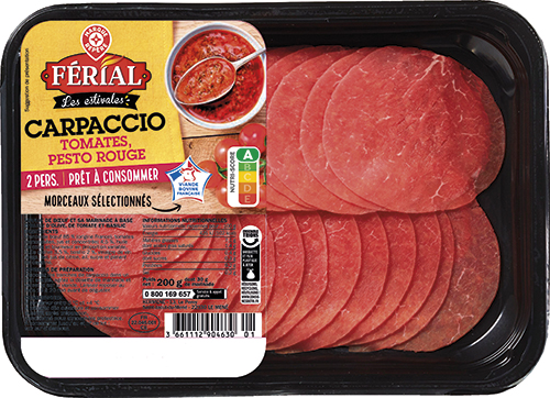CARPACCIO DE BŒUF