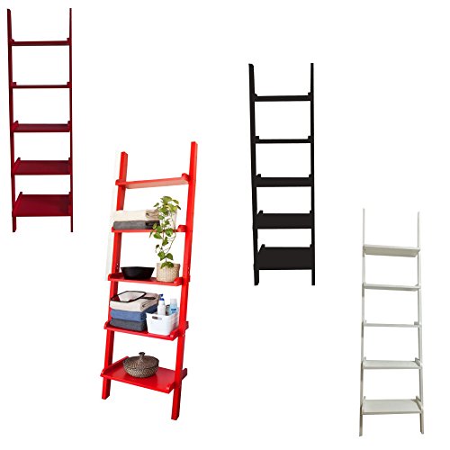 Mervy - Étagère murale style échelle, Étagère é...