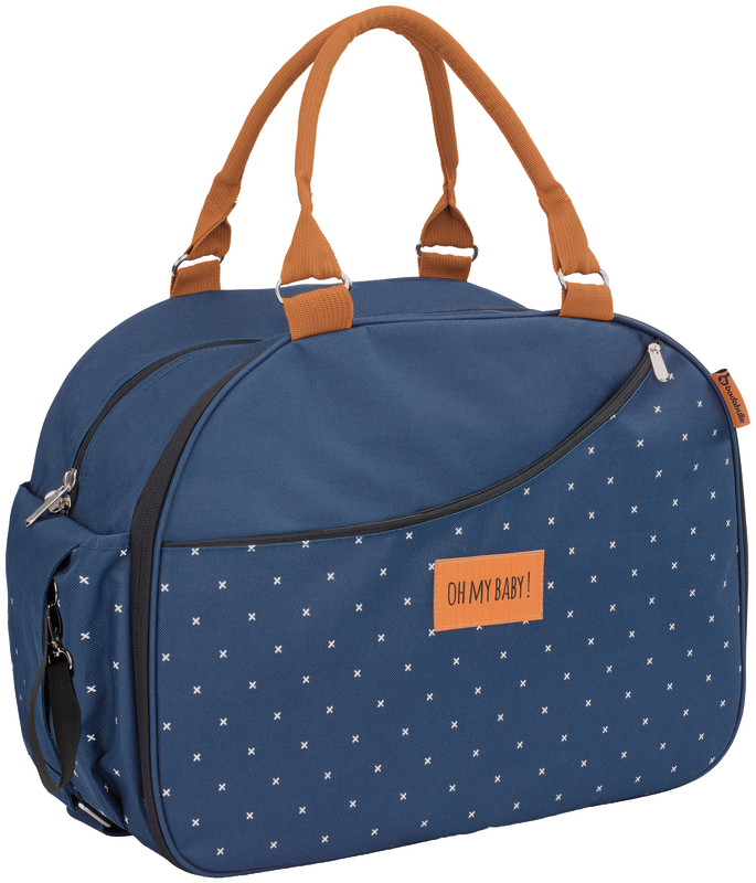 SAC À LANGER WEEKEND BLEU BADABULLE