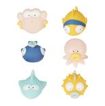 BADABULLE 6 jouets de bain Rigolo Splash code EAN 3661276177666 