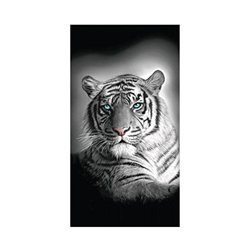 Buettner Serviette de plage Tigre du Bengale, 100% coton 75 x 150 cm code EAN 3661392025070 