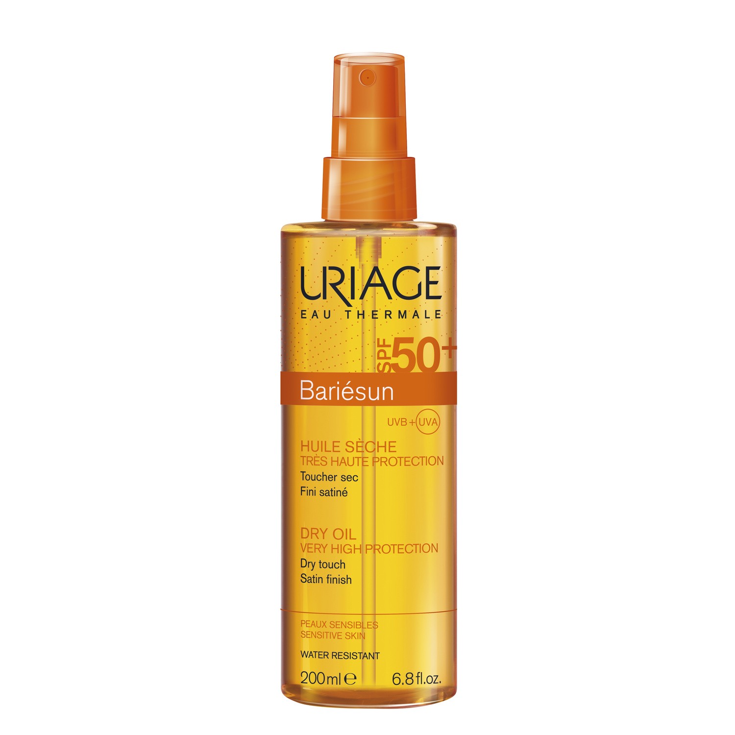 Huile Solaire sèche Baréisun SPF 50+ URIAGE