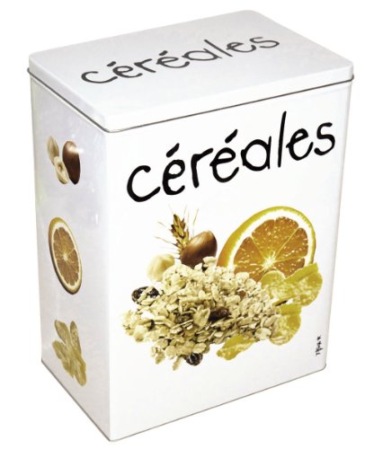 55273 gourmet boîte imprimé céréales métal/alum...