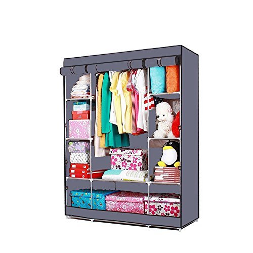 - armoire etagere dressing en tissus pour vetem...