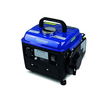 HYUNDAI Groupe électrogène essence portable 700 W - démarrage manuel  ... code EAN 3661602009777 